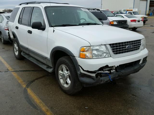 1FMZU73K73ZA39648 - 2003 FORD EXPLORER X WHITE photo 1