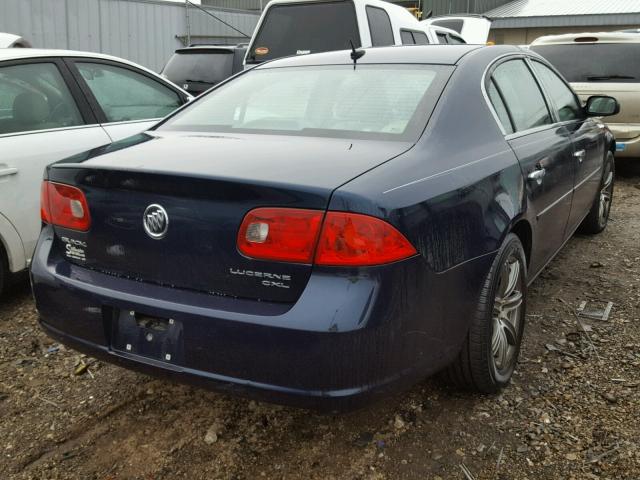 1G4HD57226U240689 - 2006 BUICK LUCERNE CX BLUE photo 4