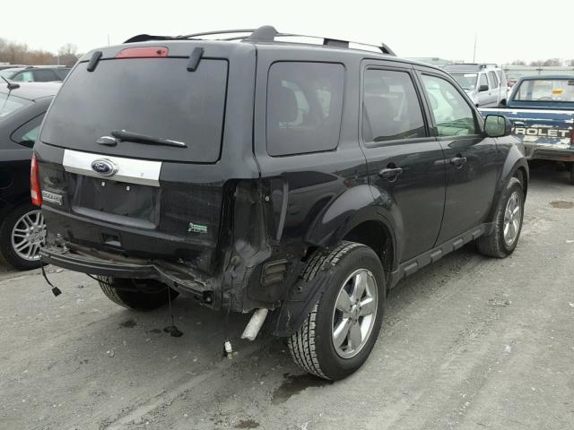 1FMCU0EG8BKC23168 - 2011 FORD ESCAPE LIM BLACK photo 4