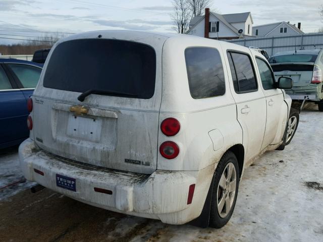 3GNCA13B99S624535 - 2009 CHEVROLET HHR LS WHITE photo 4