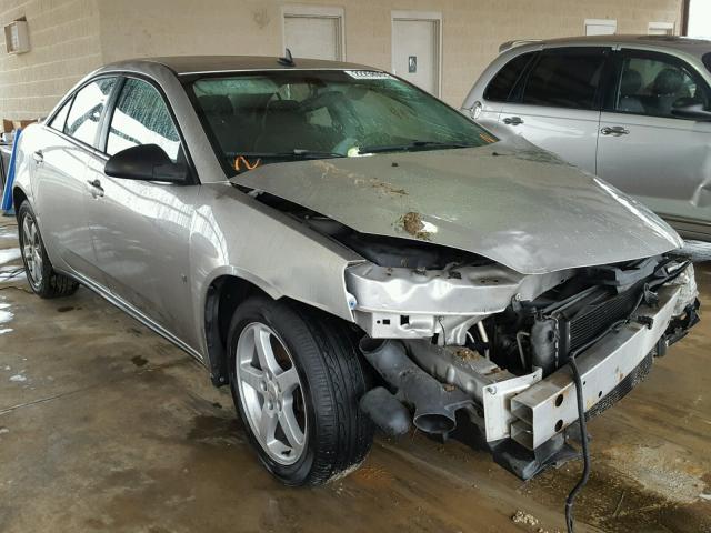 1G2ZH57N184235112 - 2008 PONTIAC G6 GT SILVER photo 1