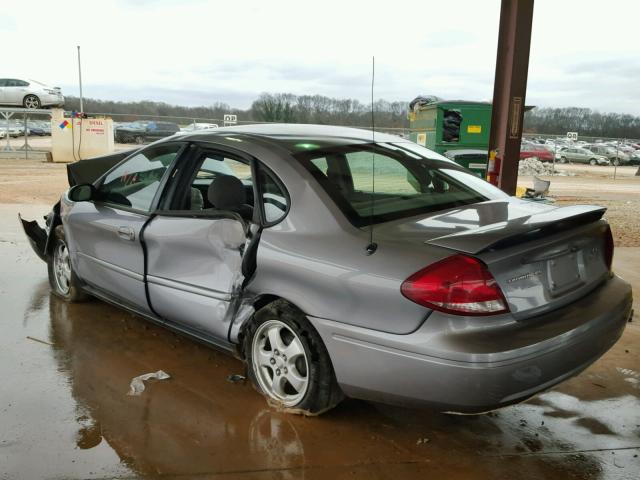 1FAFP53U36A242162 - 2006 FORD TAURUS SE GRAY photo 3