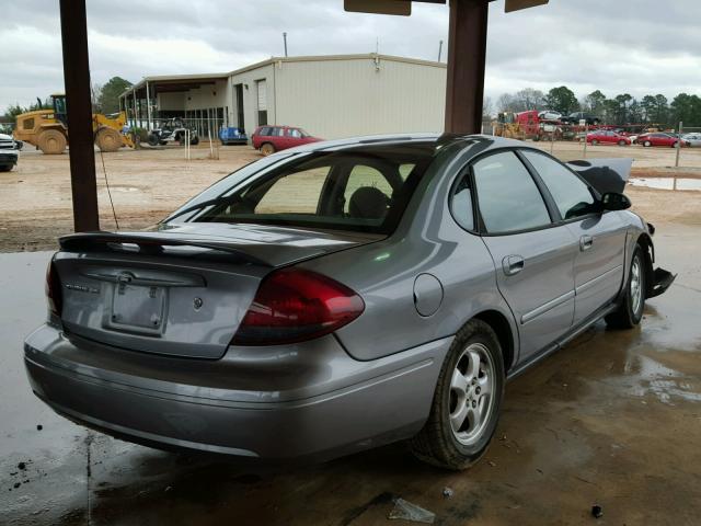 1FAFP53U36A242162 - 2006 FORD TAURUS SE GRAY photo 4