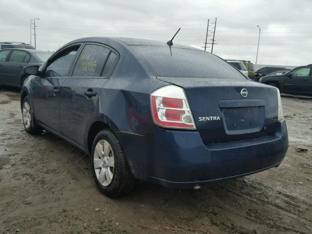 3N1AB61E18L733431 - 2008 NISSAN SENTRA 2.0 BLUE photo 3