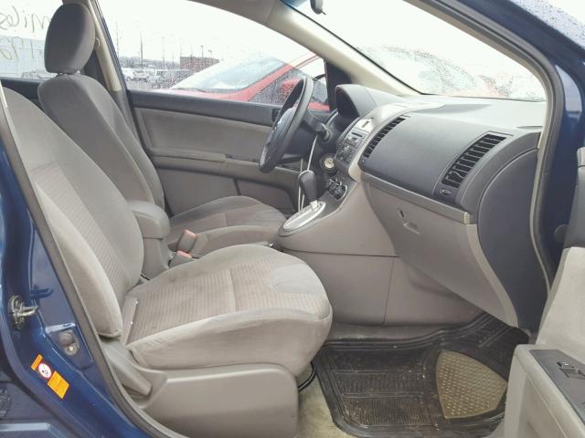 3N1AB61E18L733431 - 2008 NISSAN SENTRA 2.0 BLUE photo 5