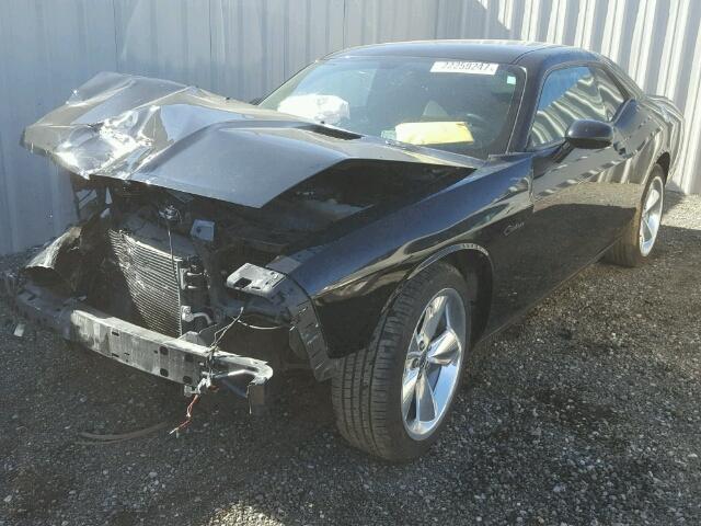 2C3CDYBT6EH313648 - 2014 DODGE CHALLENGER BROWN photo 2