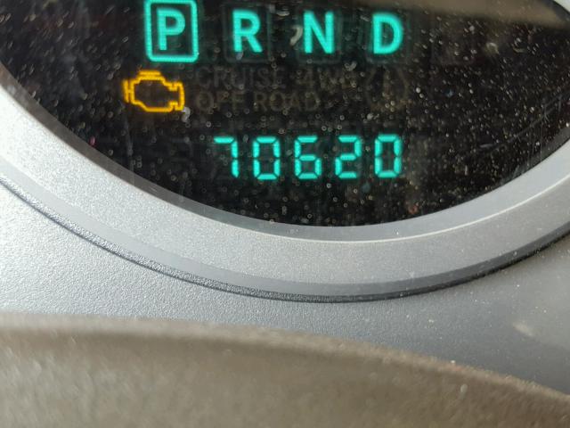 1J4GA69138L654540 - 2008 JEEP WRANGLER U BURGUNDY photo 8