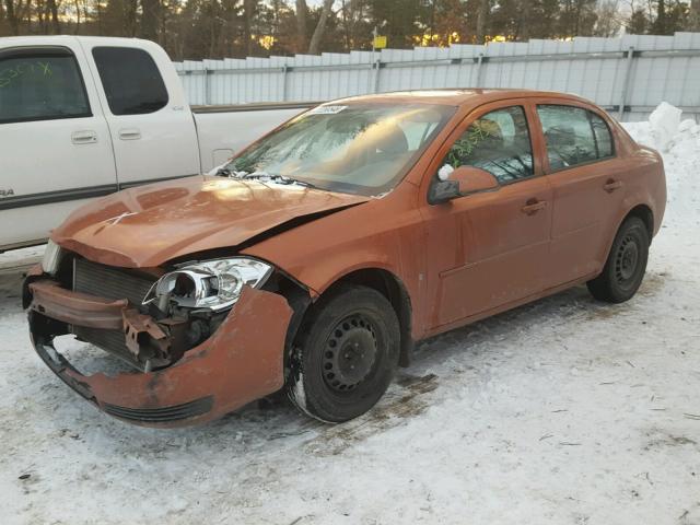 1G1AL55F467717127 - 2006 CHEVROLET COBALT LT ORANGE photo 2