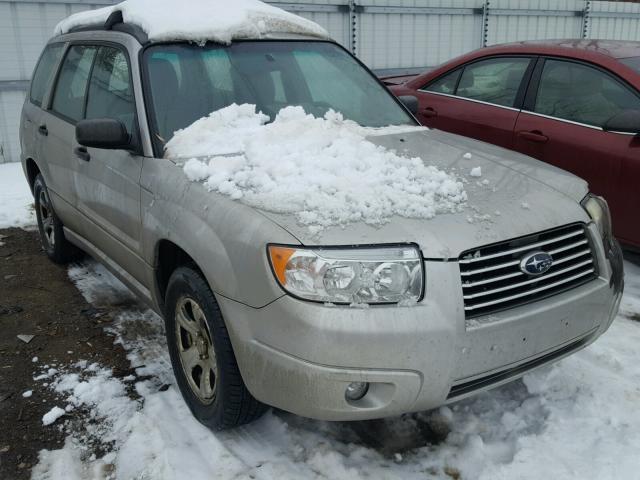 JF1SG63647H739686 - 2007 SUBARU FORESTER 2 SILVER photo 1