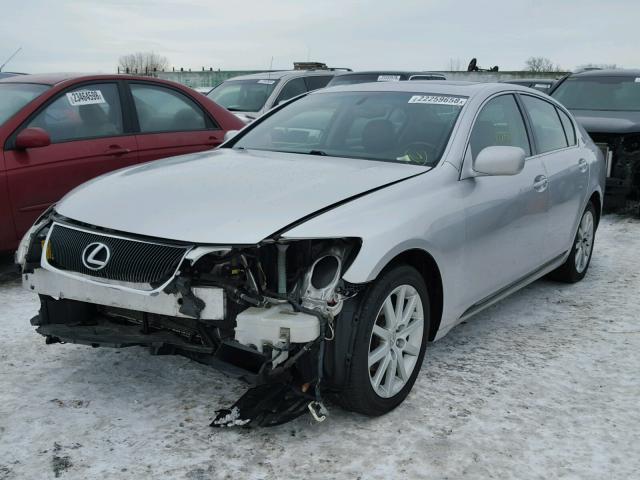 JTHCH96S360012959 - 2006 LEXUS GS GENERAT SILVER photo 2