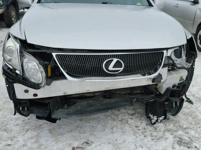 JTHCH96S360012959 - 2006 LEXUS GS GENERAT SILVER photo 9