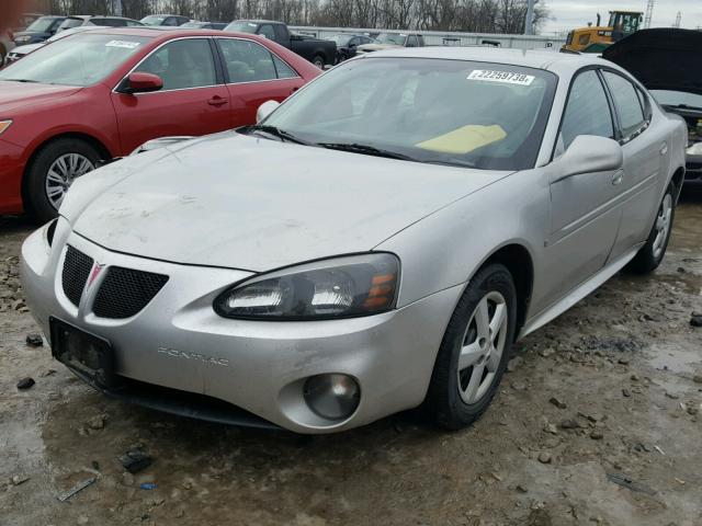2G2WP552871128602 - 2007 PONTIAC GRAND PRIX ვერცხლისფერი ფოტო 2