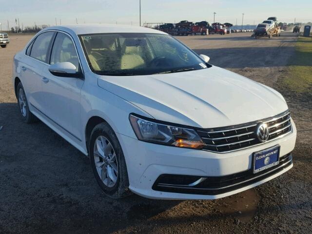 1VWAT7A31HC006894 - 2017 VOLKSWAGEN PASSAT S WHITE photo 1