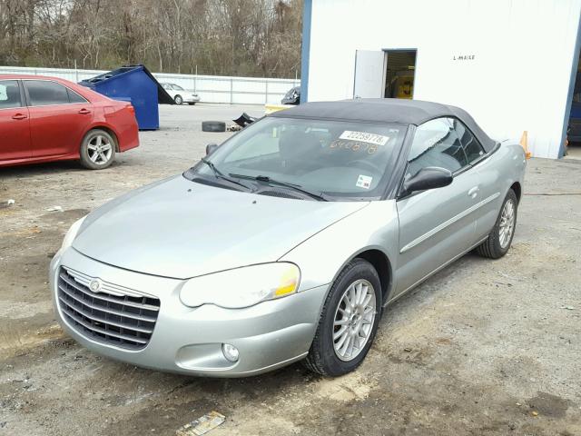 1C3EL55R15N640878 - 2005 CHRYSLER SEBRING TO GREEN photo 2