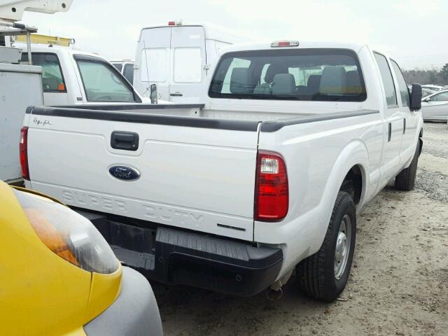 1FT7W2A69GED27733 - 2016 FORD F250 SUPER WHITE photo 4