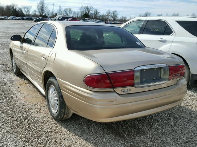 1G4HP52KX5U206982 - 2005 BUICK LESABRE CU GOLD photo 3