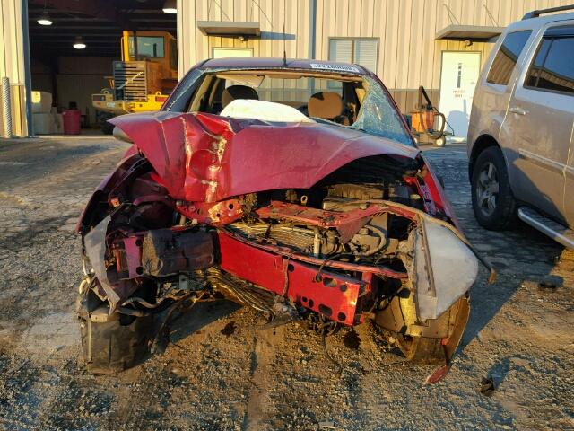 1FAFP34354W105945 - 2004 FORD FOCUS SE C RED photo 9