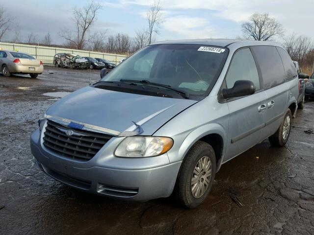 1A4GP45R56B535874 - 2006 CHRYSLER TOWN & COU BLUE photo 2