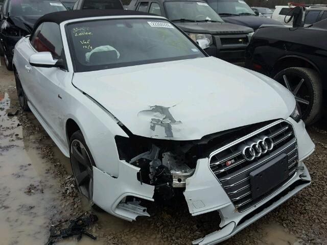 WAUC4AFH0HN003710 - 2017 AUDI S5 WHITE photo 1