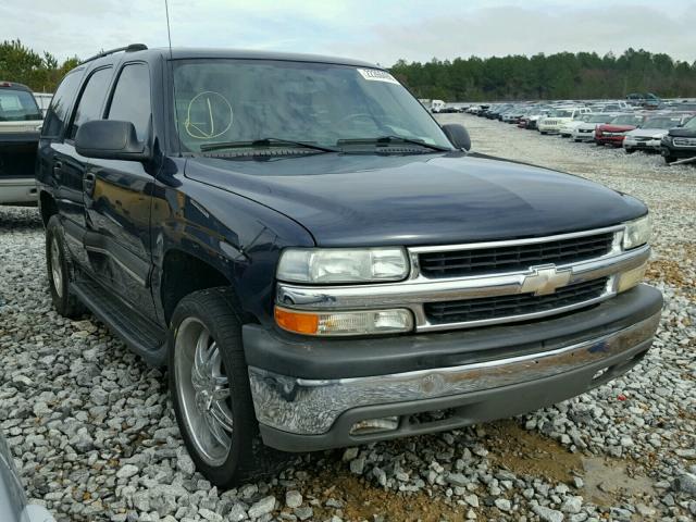 1GNEC13V64J154651 - 2004 CHEVROLET TAHOE C150 BLUE photo 1