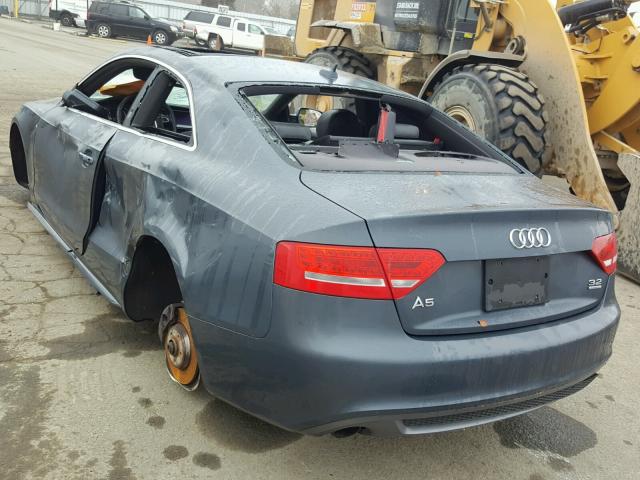 WAUWKAFR9AA064823 - 2010 AUDI A5 PRESTIG CHARCOAL photo 3