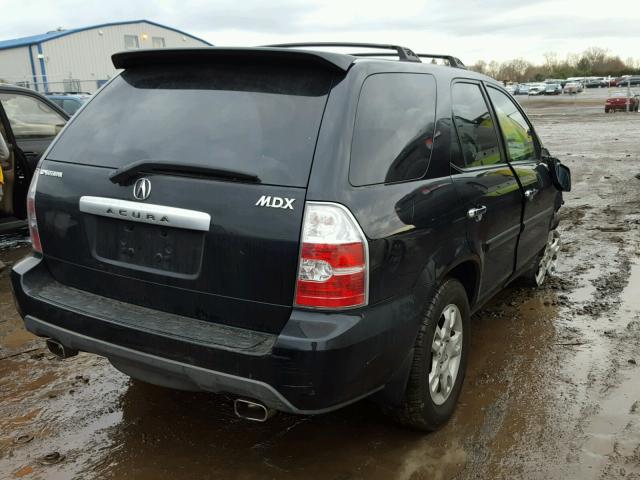 2HNYD18606H517450 - 2006 ACURA MDX TOURIN BLACK photo 4