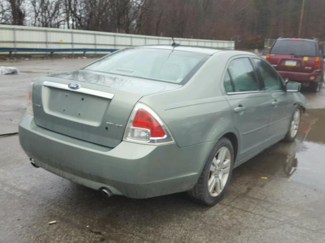 3FAHP08128R160975 - 2008 FORD FUSION SEL GREEN photo 4