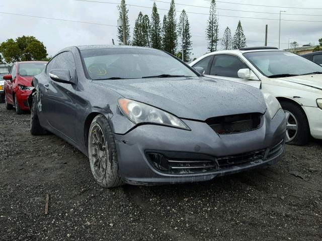 KMHHU6KH1AU010488 - 2010 HYUNDAI GENESIS CO GRAY photo 1