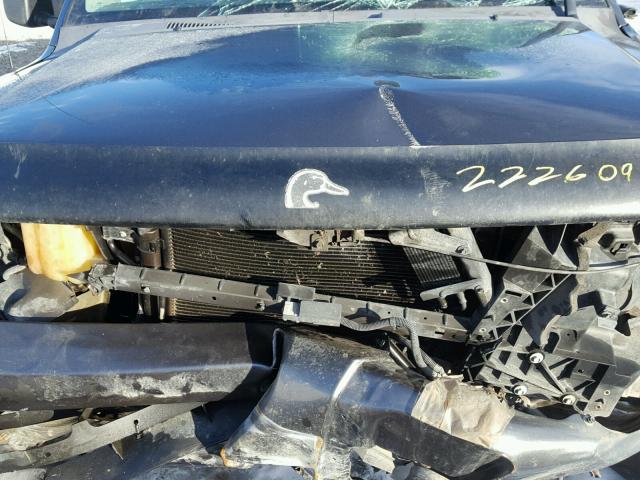 1N6AA07CX9N317072 - 2009 NISSAN TITAN XE GRAY photo 7