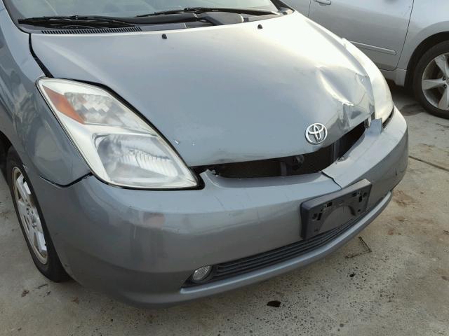 JTDKB20U653126161 - 2005 TOYOTA PRIUS GREEN photo 9