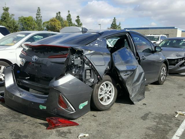 JTDKARFP2H3037477 - 2017 TOYOTA PRIUS PRIM 灰色 照片 4