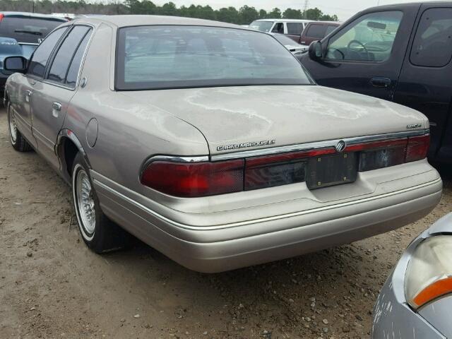 2MELM75W2SX677528 - 1995 MERCURY GRAND MARQ TAN photo 3