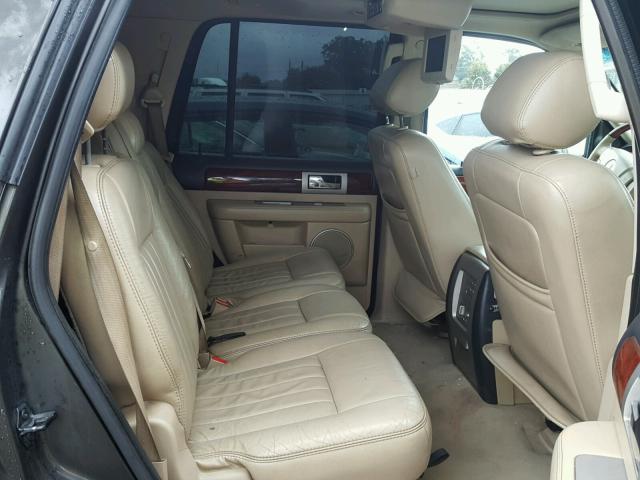 5LMFU27575LJ04799 - 2005 LINCOLN NAVIGATOR GRAY photo 6