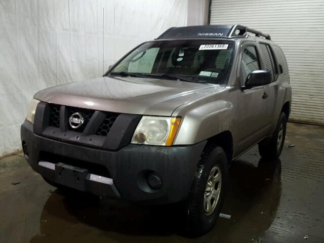 5N1AN08W58C509893 - 2008 NISSAN XTERRA OFF GRAY photo 2