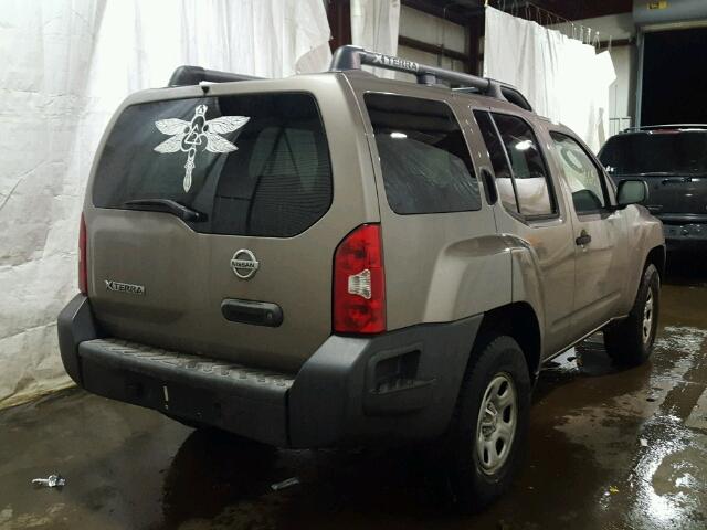 5N1AN08W58C509893 - 2008 NISSAN XTERRA OFF GRAY photo 4