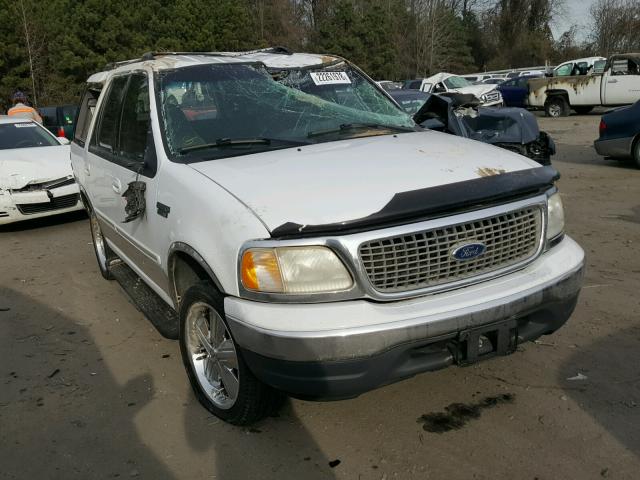 1FMRU15W71LB32165 - 2001 FORD EXPEDITION WHITE photo 1