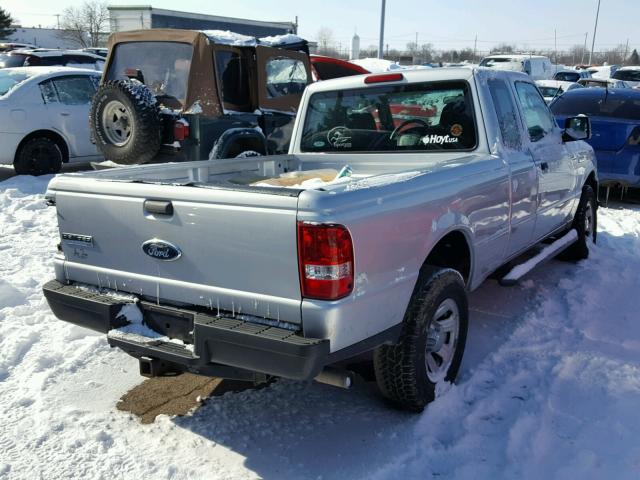 1FTYR44U87PB00331 - 2007 FORD RANGER SUP SILVER photo 4