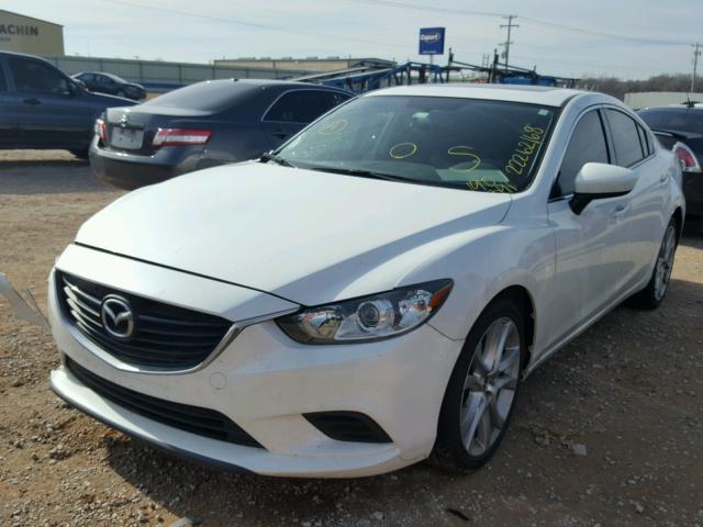 JM1GJ1V50F1190391 - 2015 MAZDA 6 TOURING WHITE photo 2