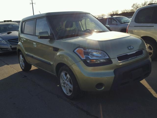 KNDJT2A20A7191855 - 2010 KIA SOUL + GREEN photo 1