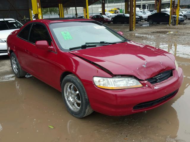 1HGCG2253XA018897 - 1999 HONDA ACCORD EX RED photo 1