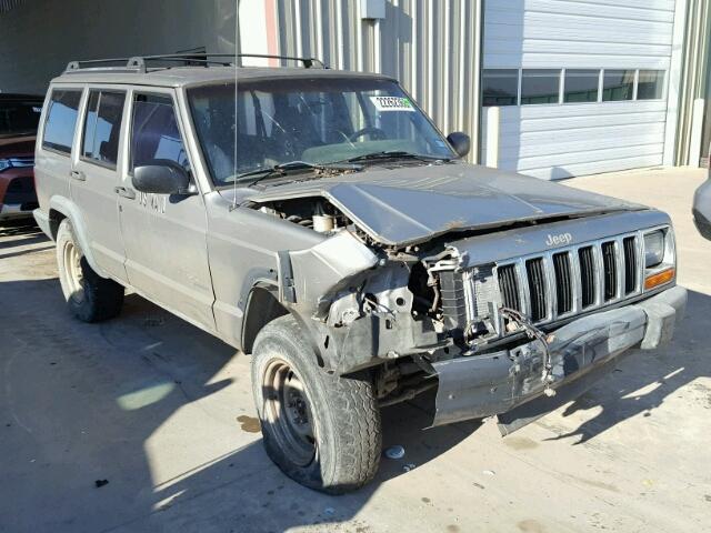 1J4FT48S3YL231817 - 2000 JEEP CHEROKEE S SILVER photo 1