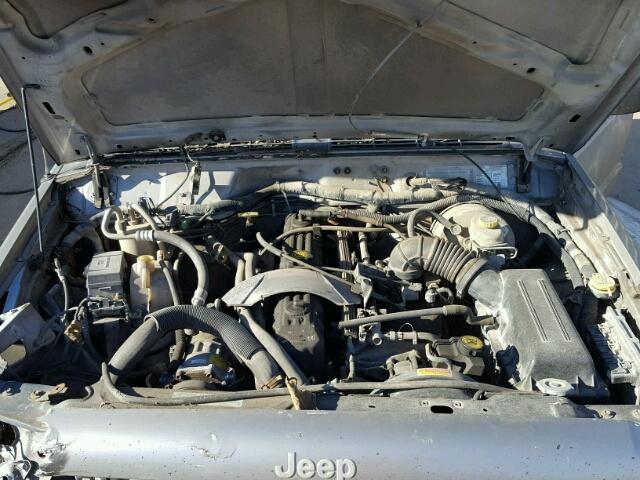 1J4FT48S3YL231817 - 2000 JEEP CHEROKEE S SILVER photo 7