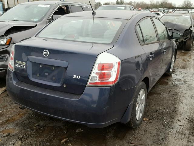 3N1AB61E87L606433 - 2007 NISSAN SENTRA 2.0 BLUE photo 4