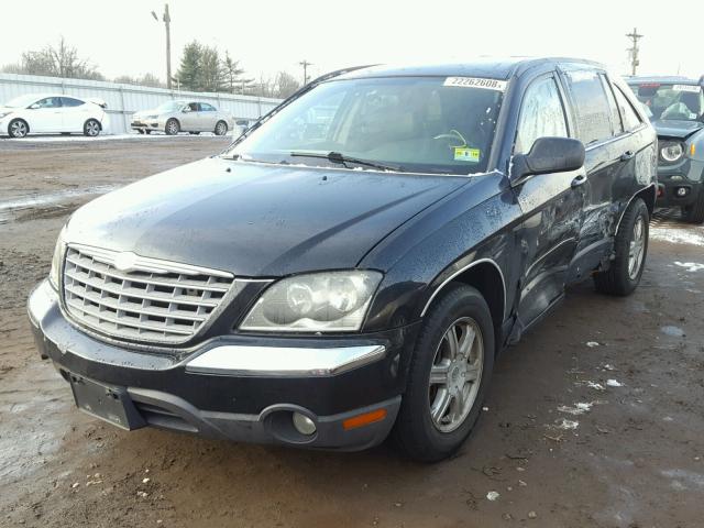 2A8GF68446R667491 - 2006 CHRYSLER PACIFICA T BLACK photo 2