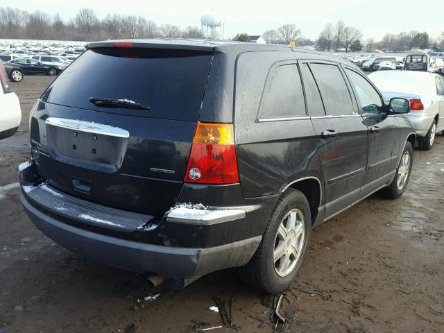 2A8GF68446R667491 - 2006 CHRYSLER PACIFICA T BLACK photo 4