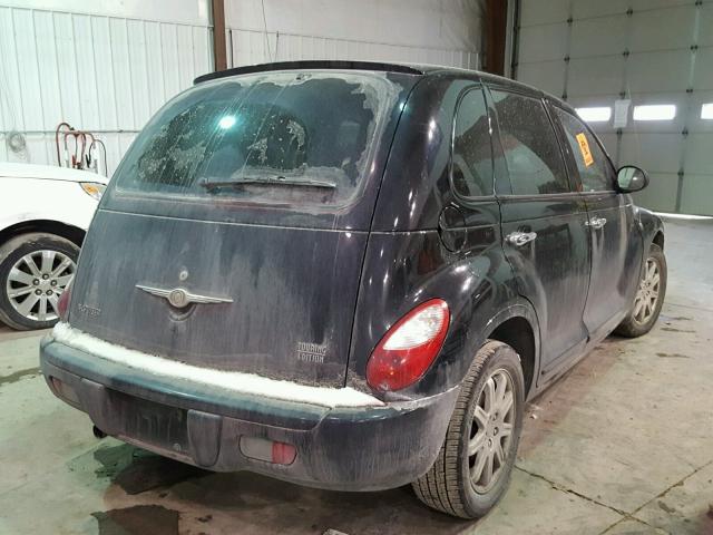 3A4FY58B67T544788 - 2007 CHRYSLER PT CRUISER BLACK photo 4