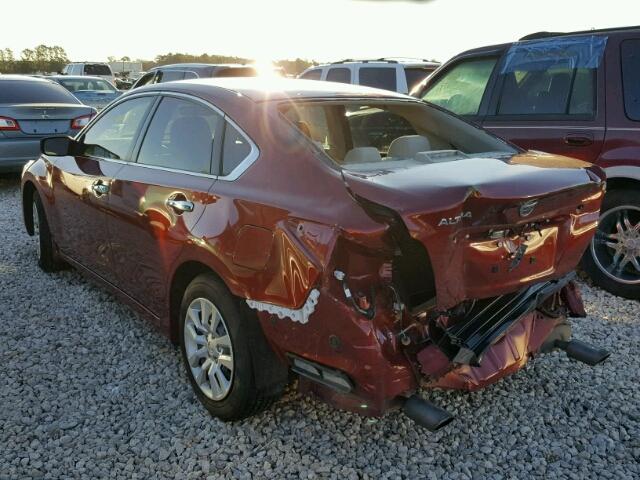 1N4AL3AP6FN315668 - 2015 NISSAN ALTIMA 2.5 MAROON photo 3