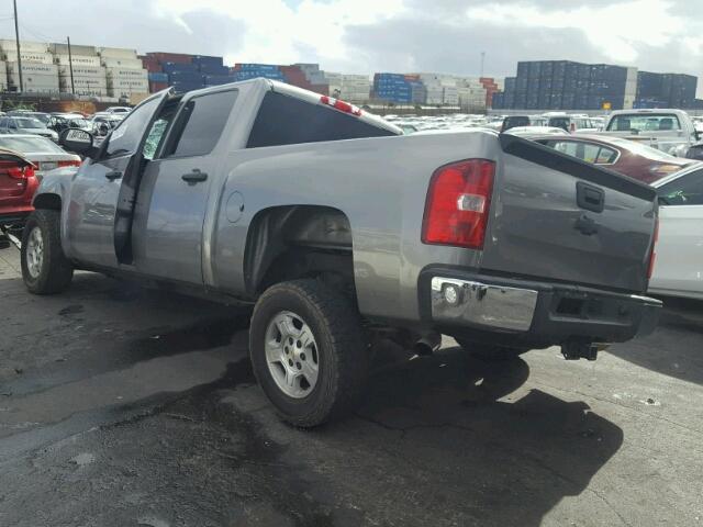 2GCEC13C371531507 - 2007 CHEVROLET SILVERADO GRAY photo 3