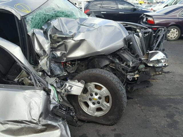 2GCEC13C371531507 - 2007 CHEVROLET SILVERADO GRAY photo 9