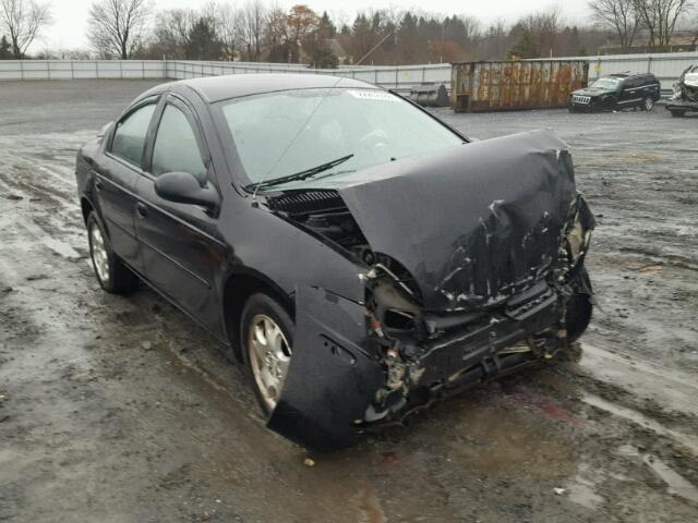 1B3ES56C74D535969 - 2004 DODGE NEON SXT BLACK photo 1